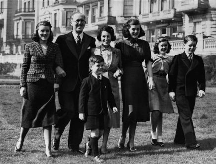 Rose And Joseph Kennedy Family 1938